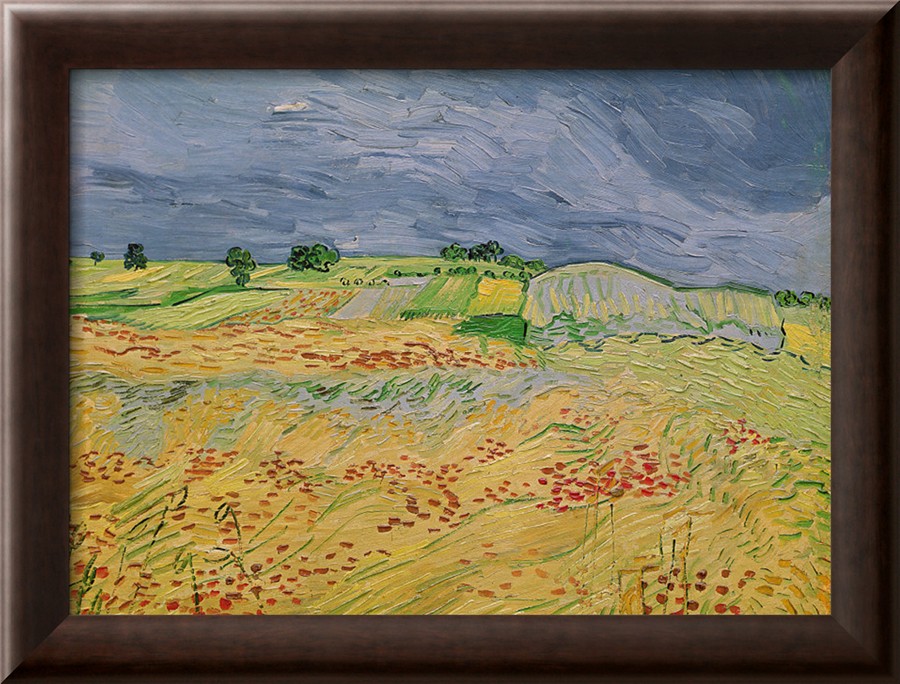 The Plain at Auvers - Van Gogh Painting On Canvas